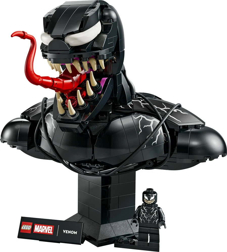 LEGO® ǀ Marvel Venomo biustas, kolekcinis rinkinys 76356