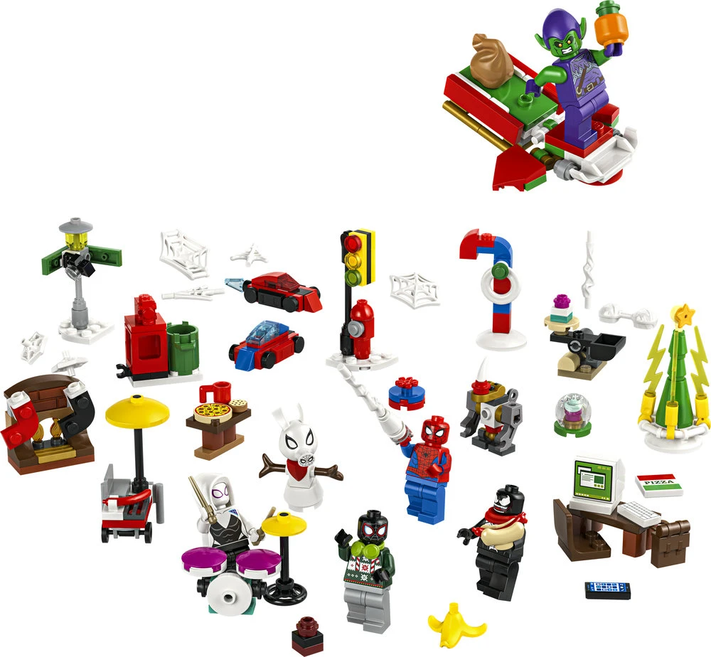LEGO® Marvel Žmogaus voro 2024 metų kalendorius (76293)