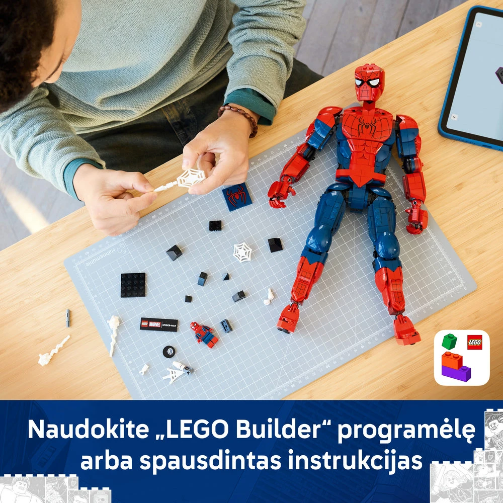 LEGO® ǀ Marvel Žmogaus voro herojaus figūrėlė 76346