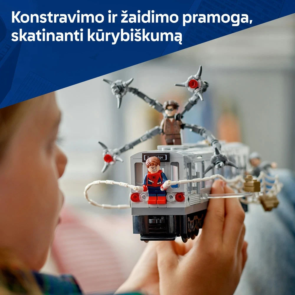 LEGO Marvel Žmogaus voro ir Daktaro Aštuonkojo kova metro 76321