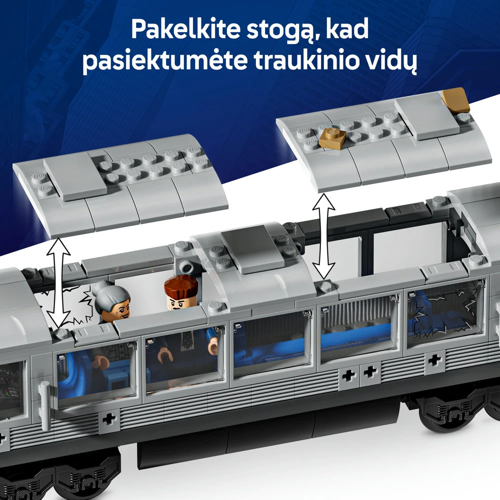 LEGO Marvel Žmogaus voro ir Daktaro Aštuonkojo kova metro 76321