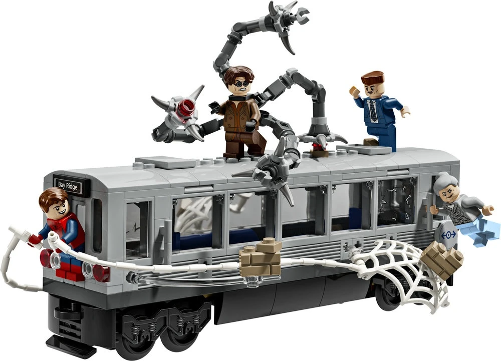 LEGO Marvel Žmogaus voro ir Daktaro Aštuonkojo kova metro 76321
