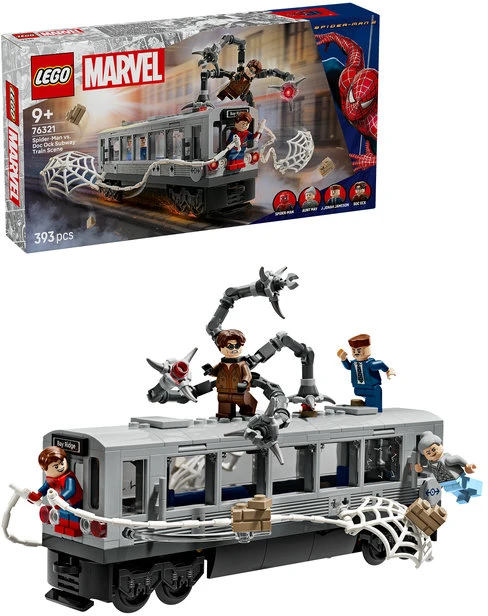 LEGO Marvel Žmogaus voro ir Daktaro Aštuonkojo kova metro 76321