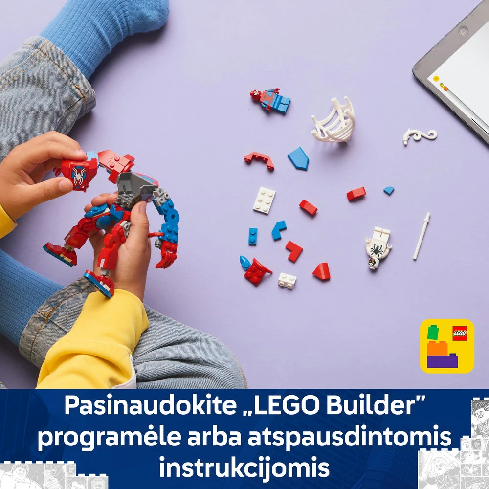 LEGO® Marvel Žmogaus voro robotas prieš Anti-Venom (76308)