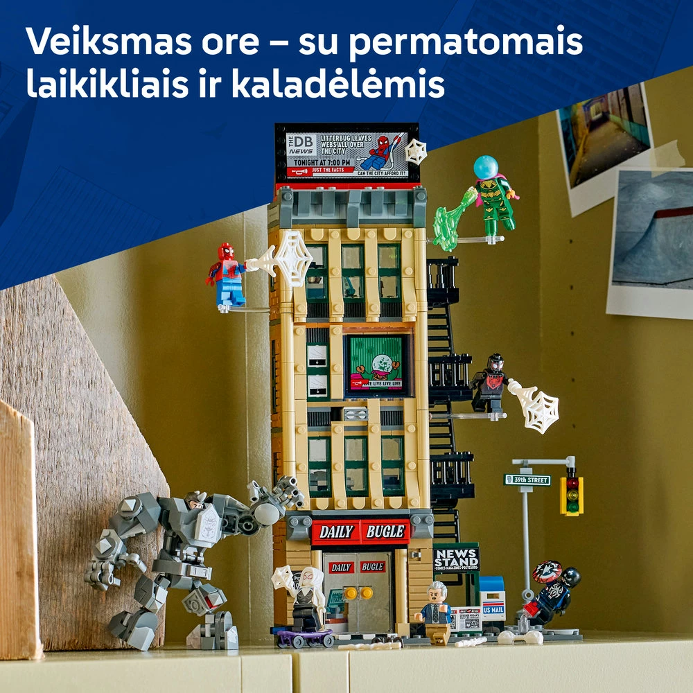 LEGO® ǀ Marvel Žmogus voras prieš Misterijų: „The Daily Bugle“ 76342