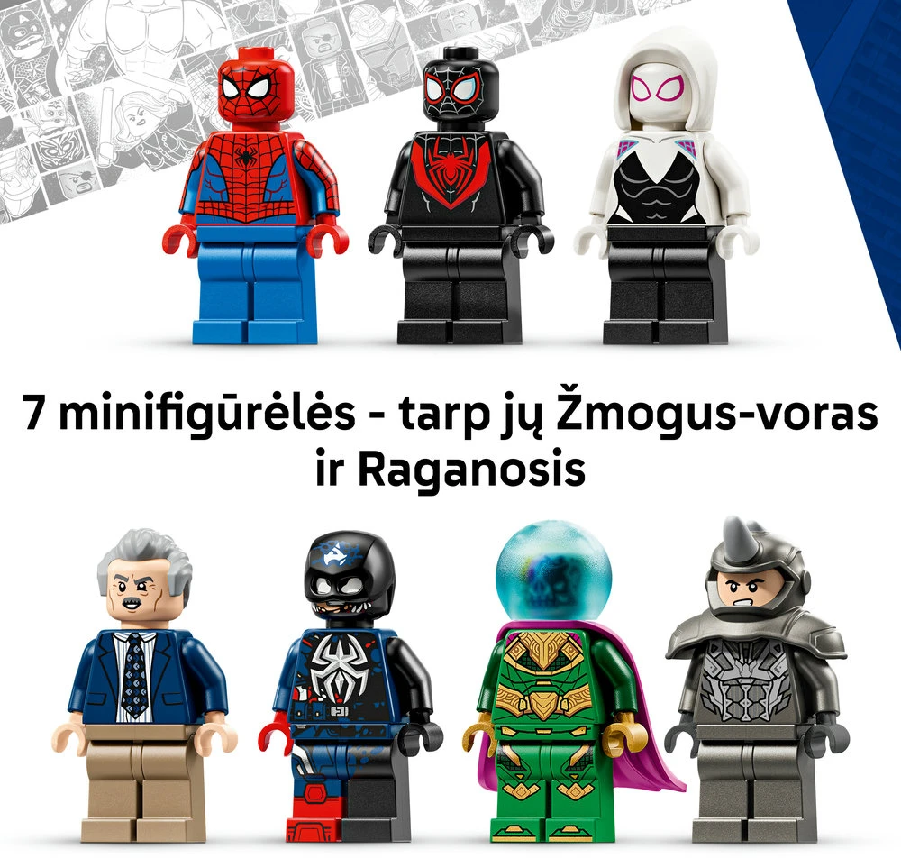 LEGO® ǀ Marvel Žmogus voras prieš Misterijų: „The Daily Bugle“ 76342