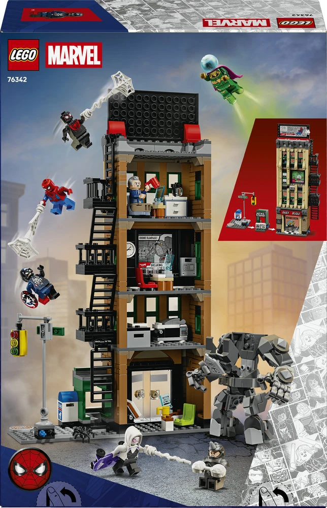 LEGO® ǀ Marvel Žmogus voras prieš Misterijų: „The Daily Bugle“ 76342