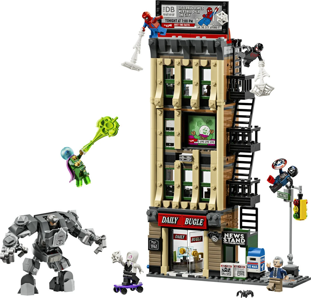 LEGO® ǀ Marvel Žmogus voras prieš Misterijų: „The Daily Bugle“ 76342