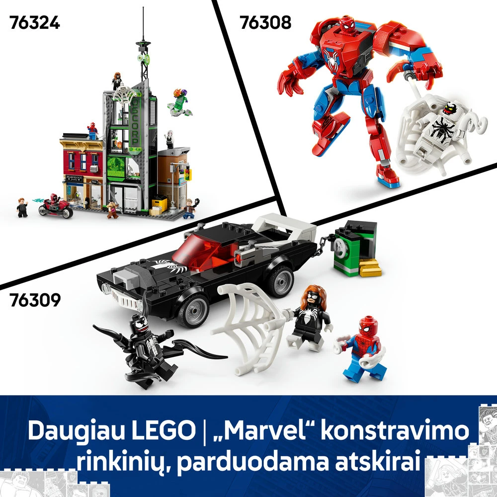 LEGO Marvel Žmogus voras prieš „Oscorp“ 76324