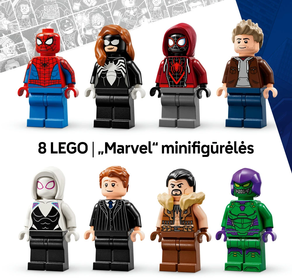 LEGO Marvel Žmogus voras prieš „Oscorp“ 76324