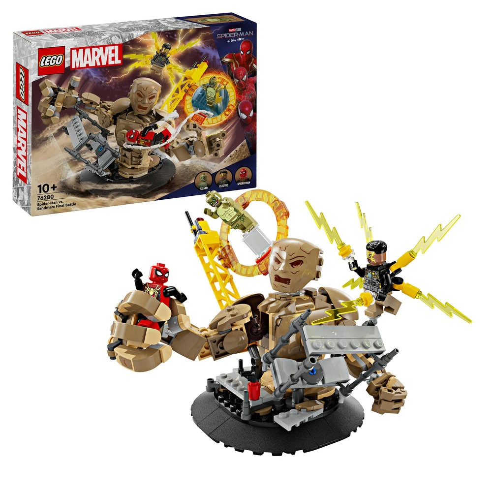 LEGO® Marvel Žmogus voras prieš Sandman: galutinis mūšis (76280)
