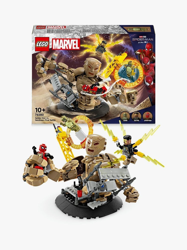 LEGO® Marvel Žmogus voras prieš Sandman: galutinis mūšis (76280)