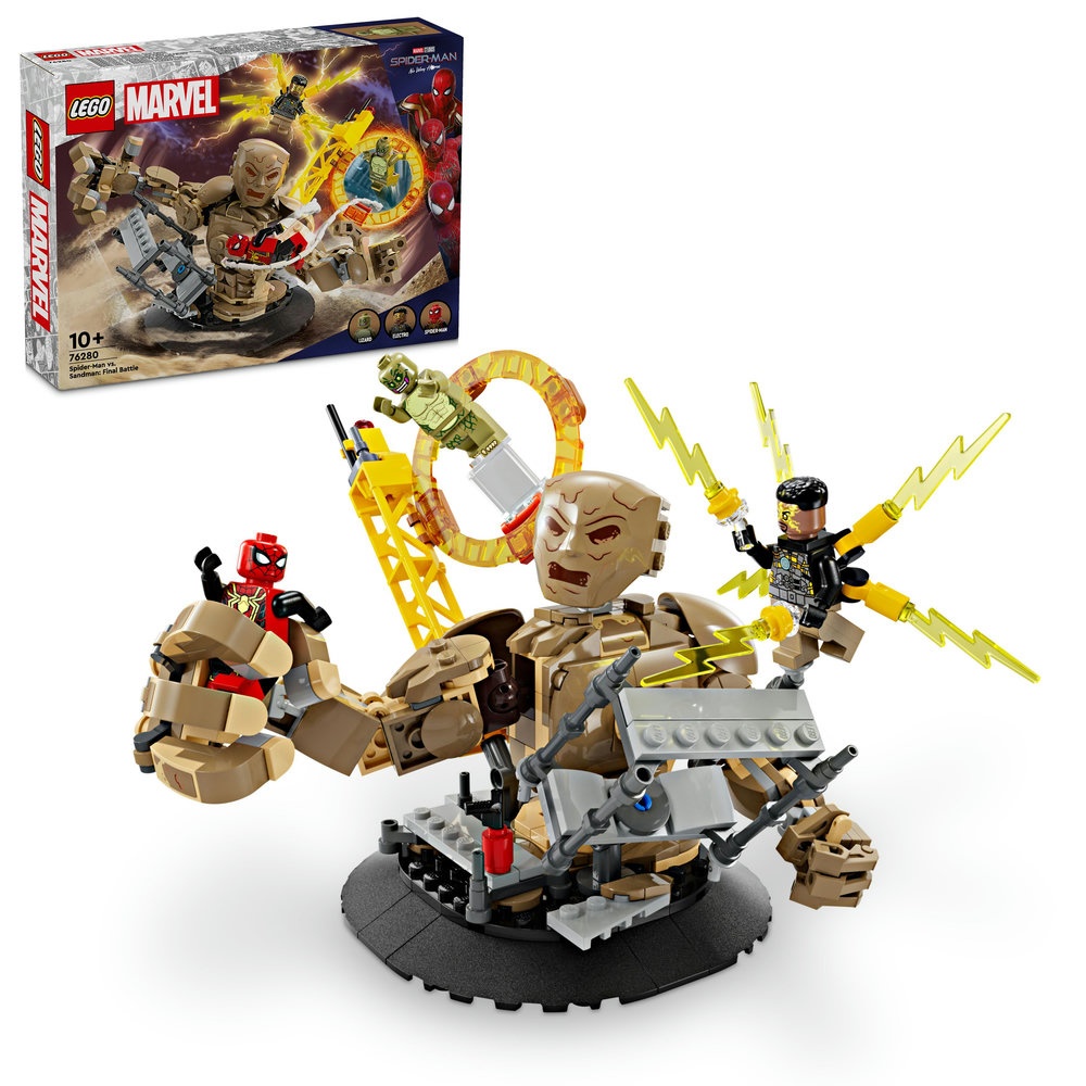 LEGO® Marvel Žmogus voras prieš Sandman: galutinis mūšis (76280)
