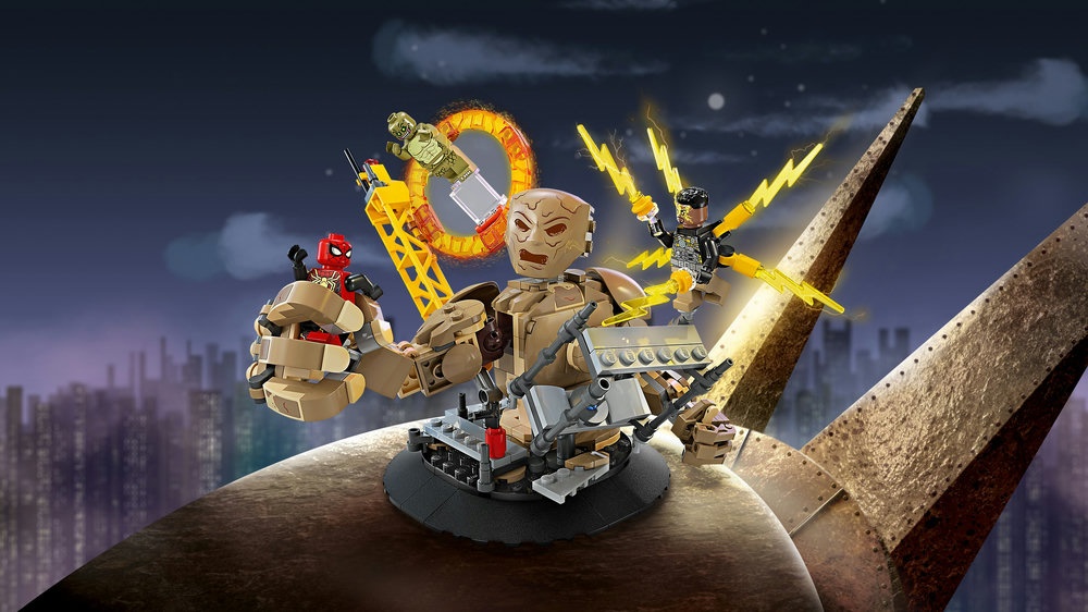LEGO® Marvel Žmogus voras prieš Sandman: galutinis mūšis (76280)