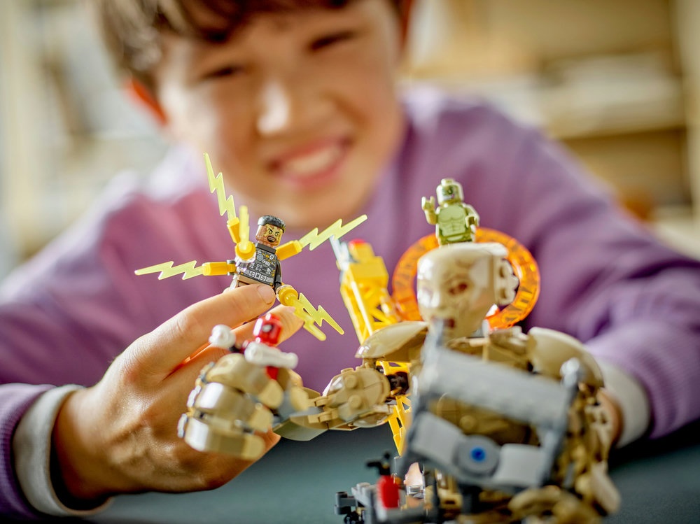 LEGO® Marvel Žmogus voras prieš Sandman: galutinis mūšis (76280)