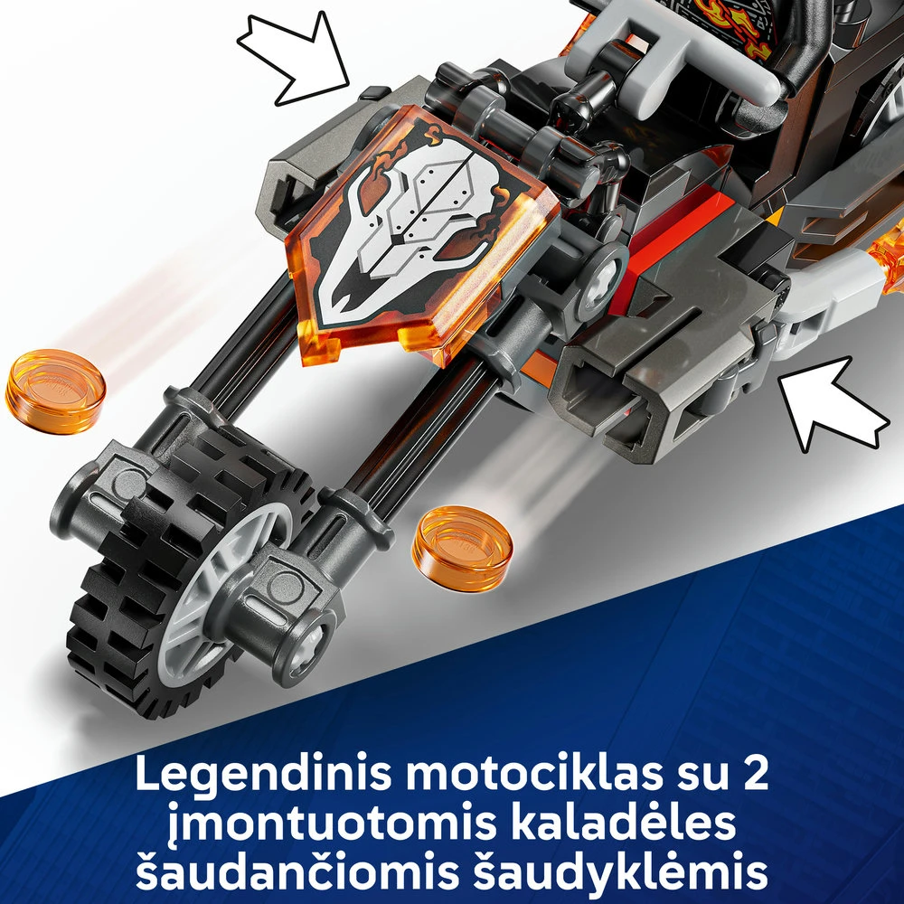 LEGO® | Marvel Žmogus voras prieš Tamsos baikerio motociklą 76335