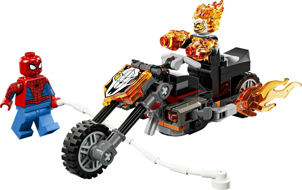 LEGO® | Marvel Žmogus voras prieš Tamsos baikerio motociklą 76335