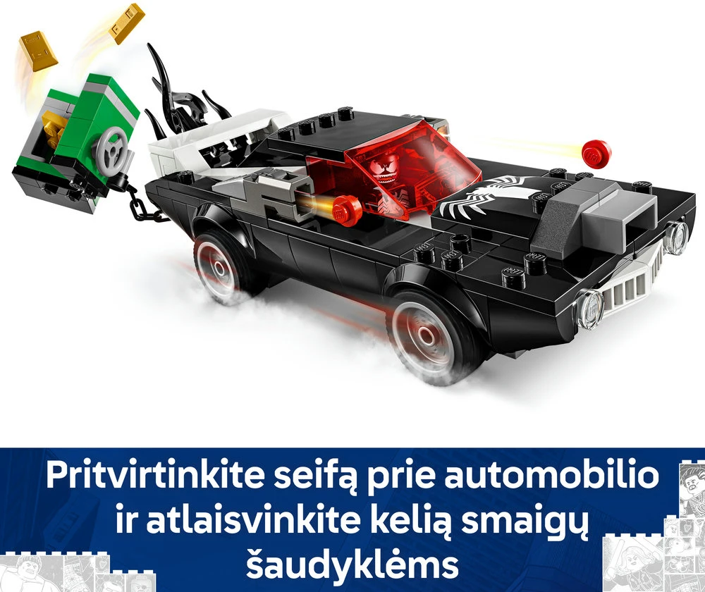 LEGO® Marvel Žmogus voras prieš Venomo galingą automobilį 76309