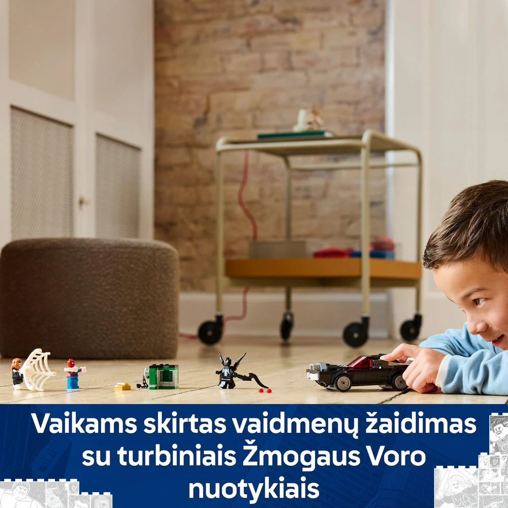 LEGO® Marvel Žmogus voras prieš Venomo galingą automobilį 76309