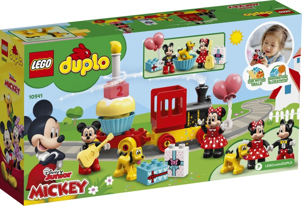 LEGO® DUPLO® ǀ Disney Mikio ir Minės gimtadienio traukinys (10941) 10941