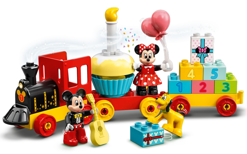 LEGO® DUPLO® ǀ Disney Mikio ir Minės gimtadienio traukinys (10941) 10941