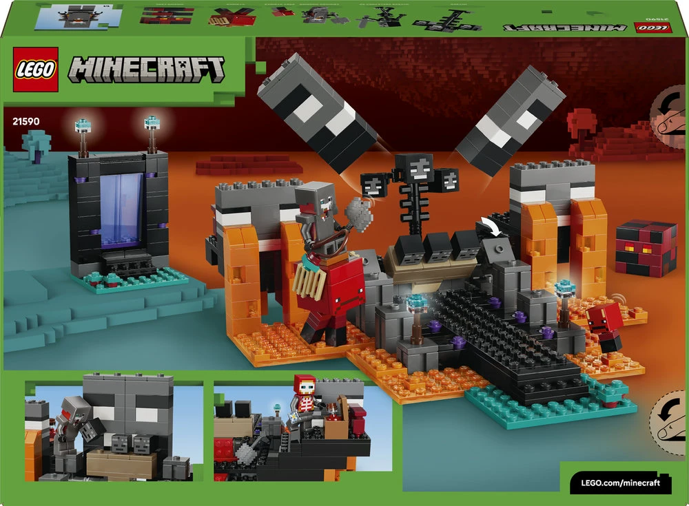 LEGO® Minecraft® Džiūsnų skeletų mūšis Žaidėjo dovana 21590