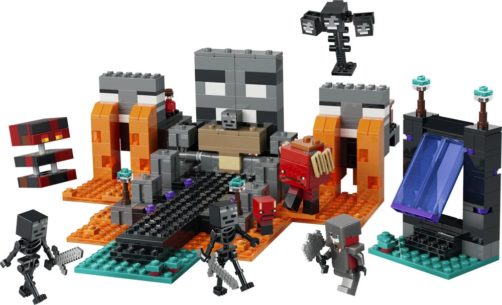 LEGO® Minecraft® Džiūsnų skeletų mūšis Žaidėjo dovana 21590