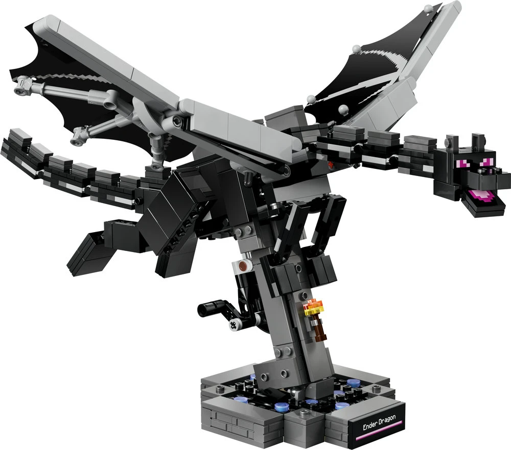 LEGO® Minecraft® Enderio drakonas Žaidimo dekoracija 21595