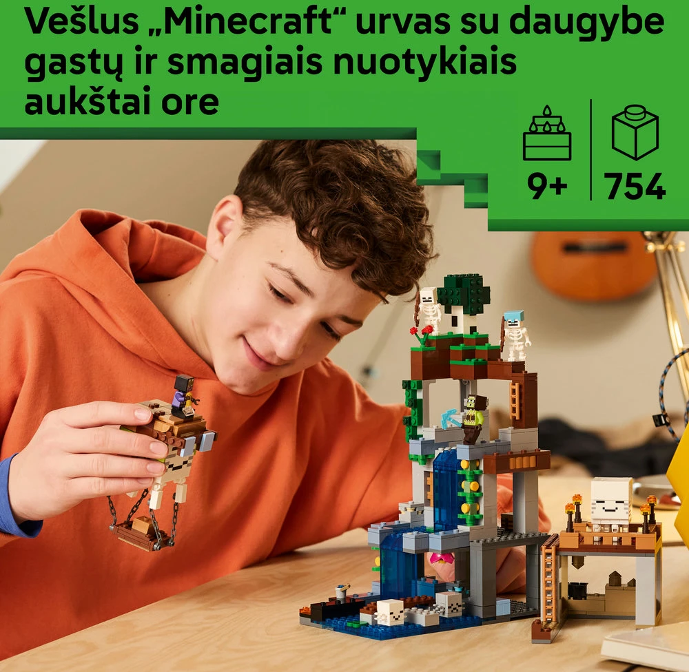 LEGO® Minecraft® Gasto stotis Žaislas žaidėjams 21597