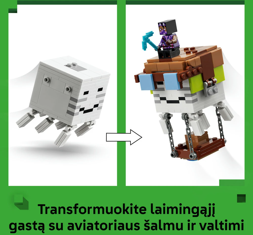 LEGO® Minecraft® Gasto stotis Žaislas žaidėjams 21597