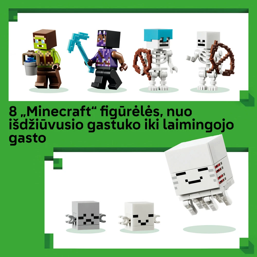 LEGO® Minecraft® Gasto stotis Žaislas žaidėjams 21597