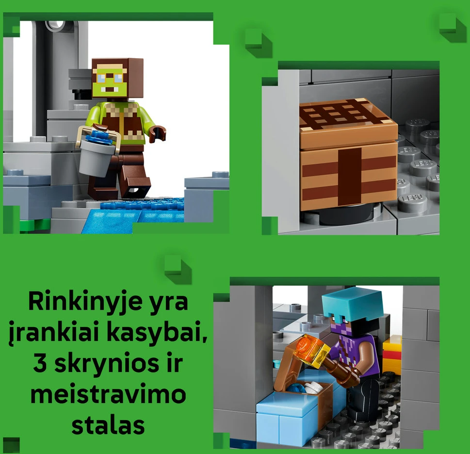 LEGO® Minecraft® Gasto stotis Žaislas žaidėjams 21597