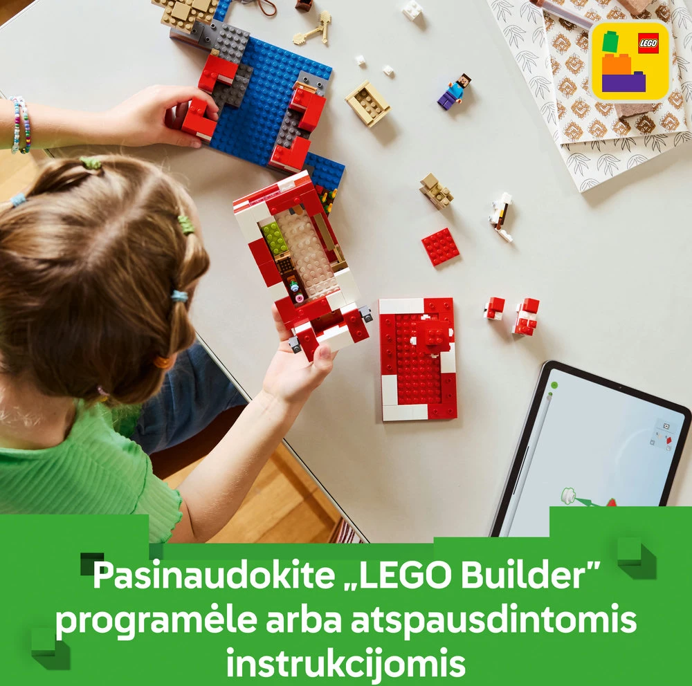 LEGO® Minecraft Grybakarvių namas (21270)