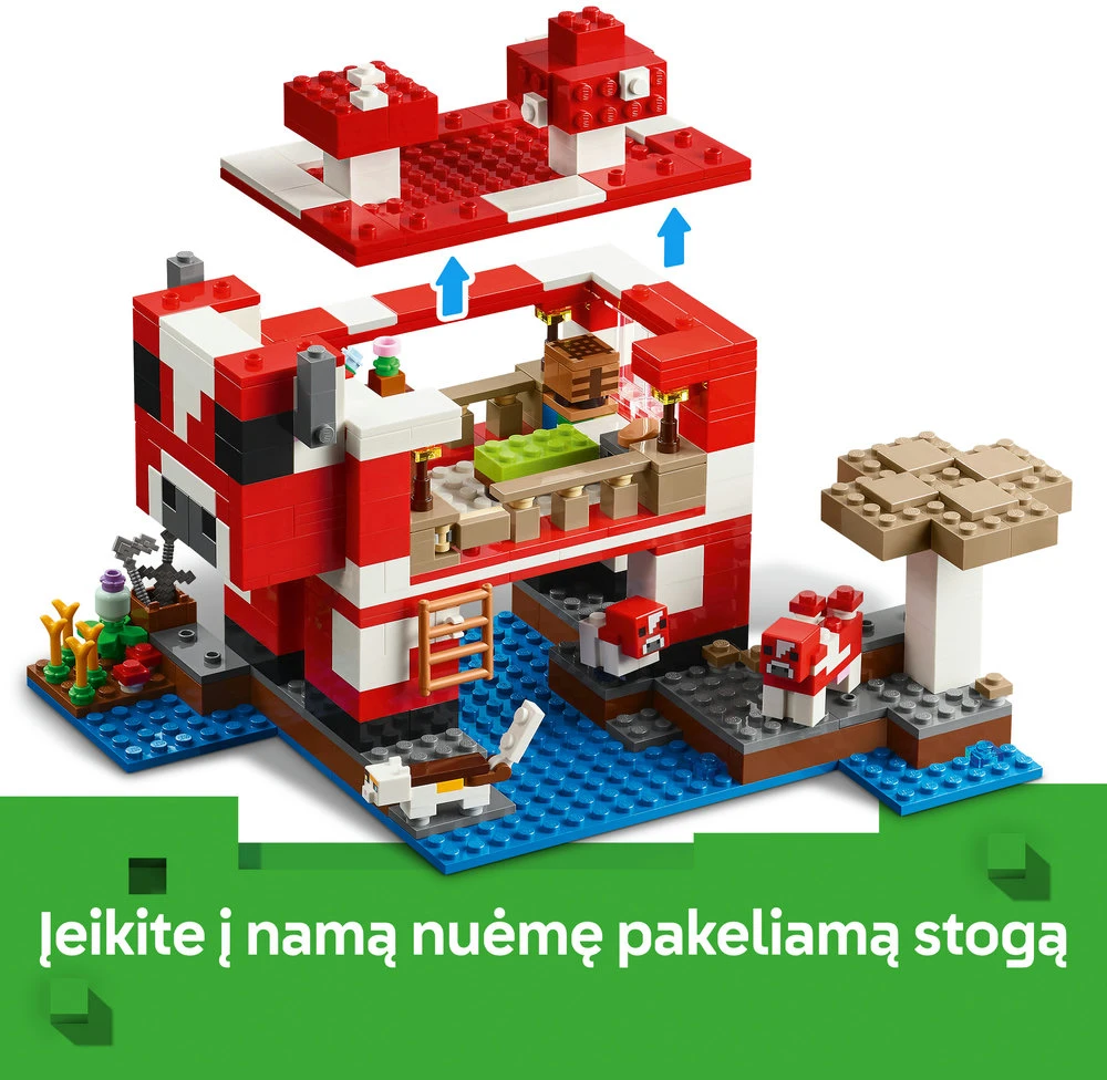 LEGO® Minecraft Grybakarvių namas (21270)