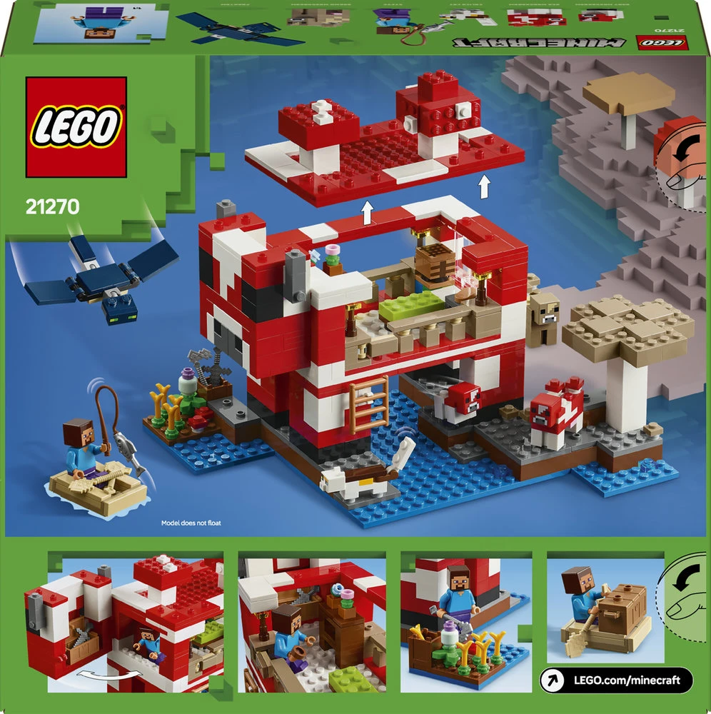 LEGO® Minecraft Grybakarvių namas (21270)