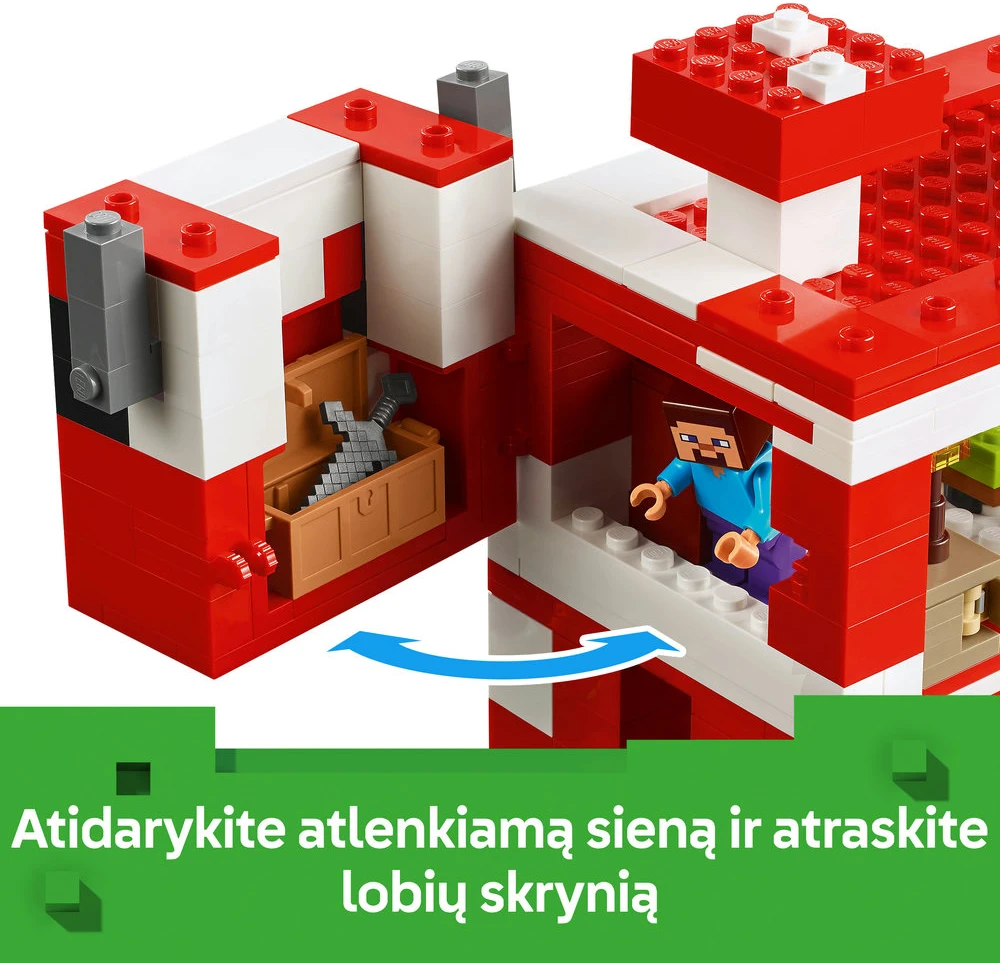 LEGO® Minecraft Grybakarvių namas (21270)