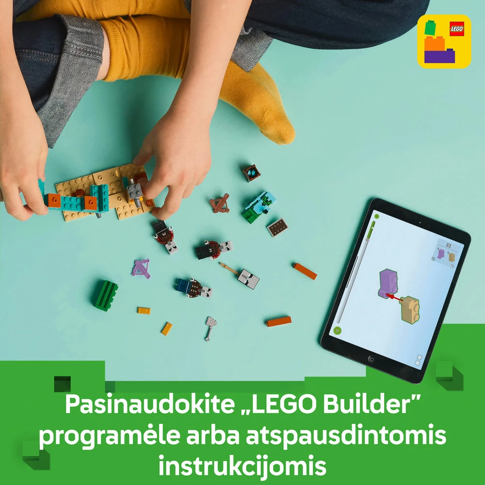 LEGO® Minecraft Ilagerių dykumos sargyba (21267)