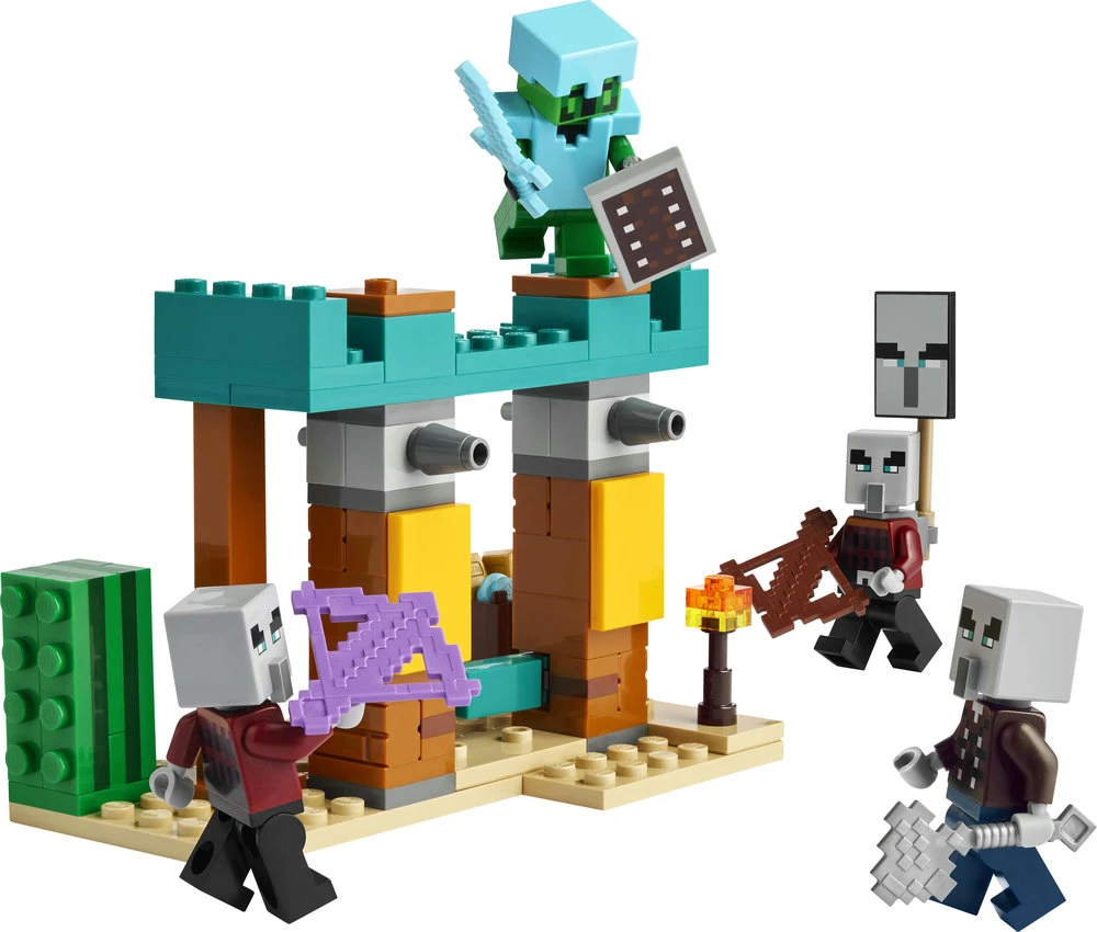 LEGO® Minecraft Ilagerių dykumos sargyba (21267)