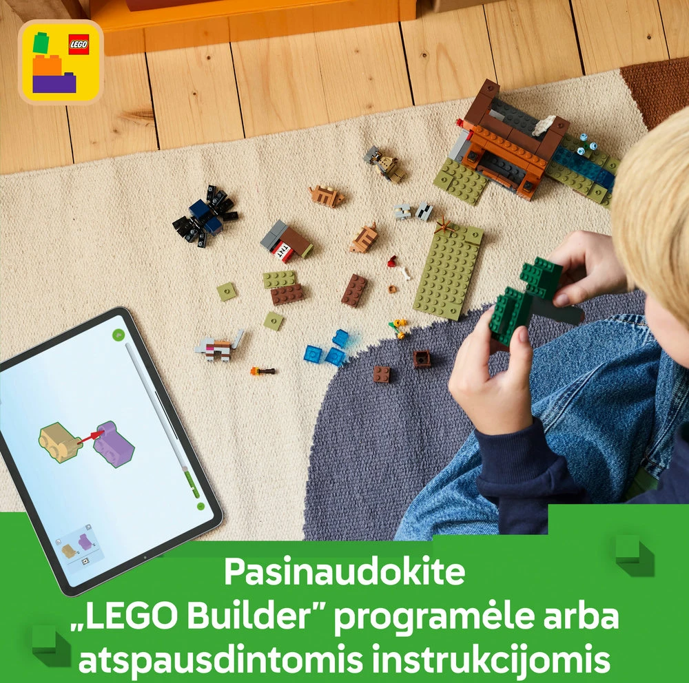 LEGO® Minecraft Kasyklos tyrinėjimas su šarvuočiu (21269)