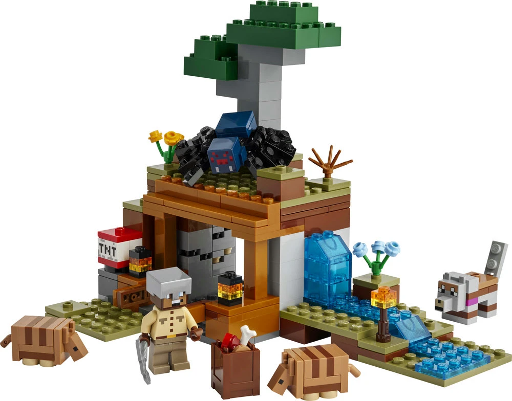 LEGO® Minecraft Kasyklos tyrinėjimas su šarvuočiu (21269)