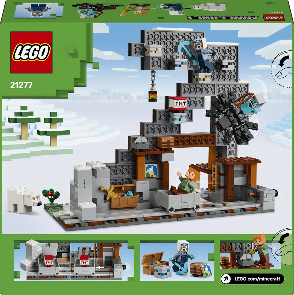 LEGO® Minecraft® Kirtiklio kasykla Kambario dekoras 21277