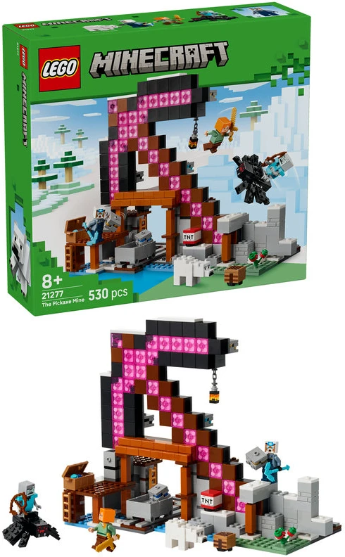 LEGO® Minecraft® Kirtiklio kasykla Kambario dekoras 21277