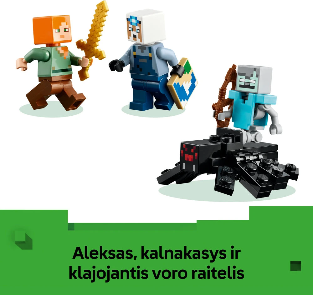 LEGO® Minecraft® Kirtiklio kasykla Kambario dekoras 21277