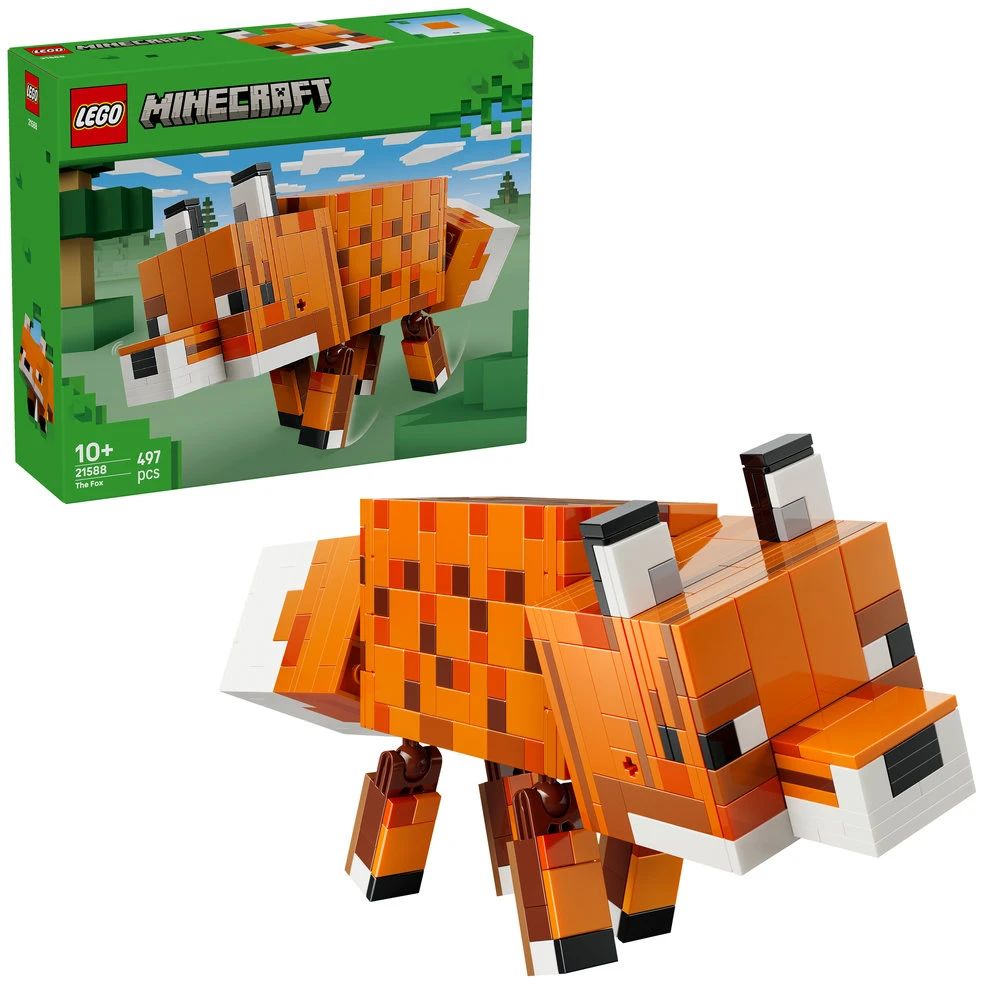 LEGO® Minecraft® Lapė Žaidimo tematikos dekoracija 21588