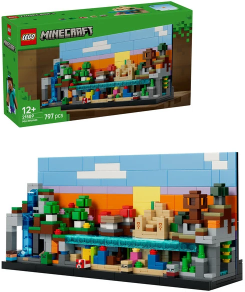 LEGO® Minecraft® Mini biomai Konstravimo rinkinys 21589
