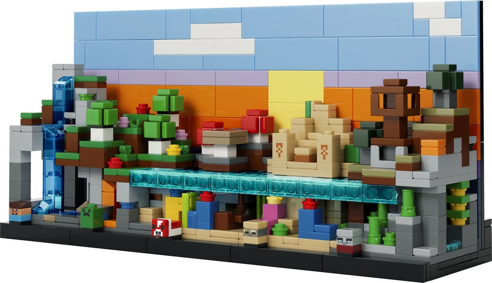 LEGO® Minecraft® Mini biomai Konstravimo rinkinys 21589