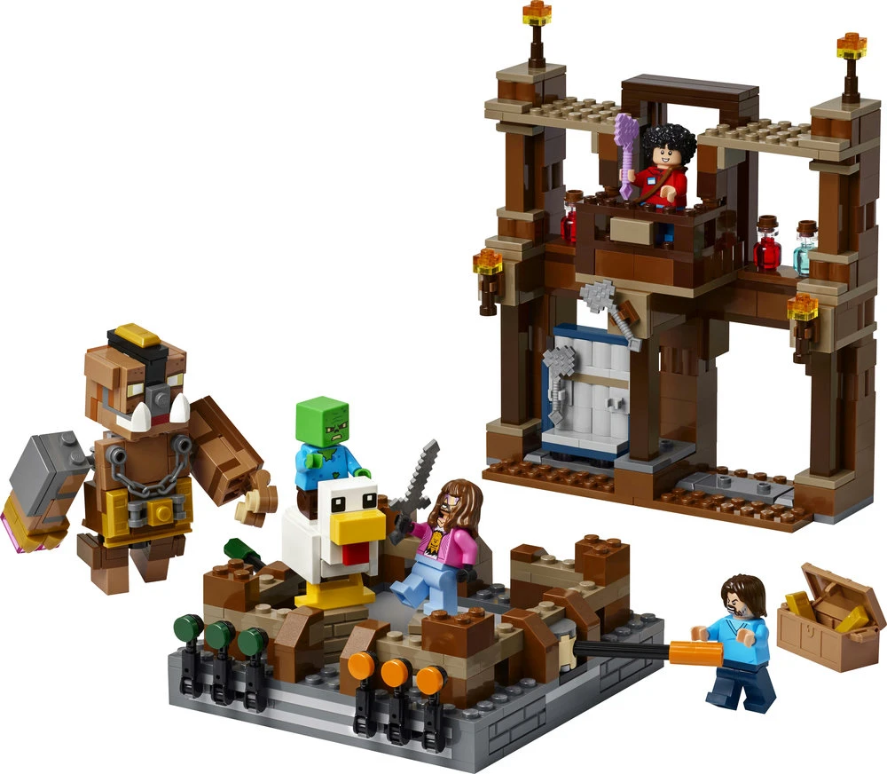 LEGO® Minecraft Miško dvaro kovų ringas (21272)