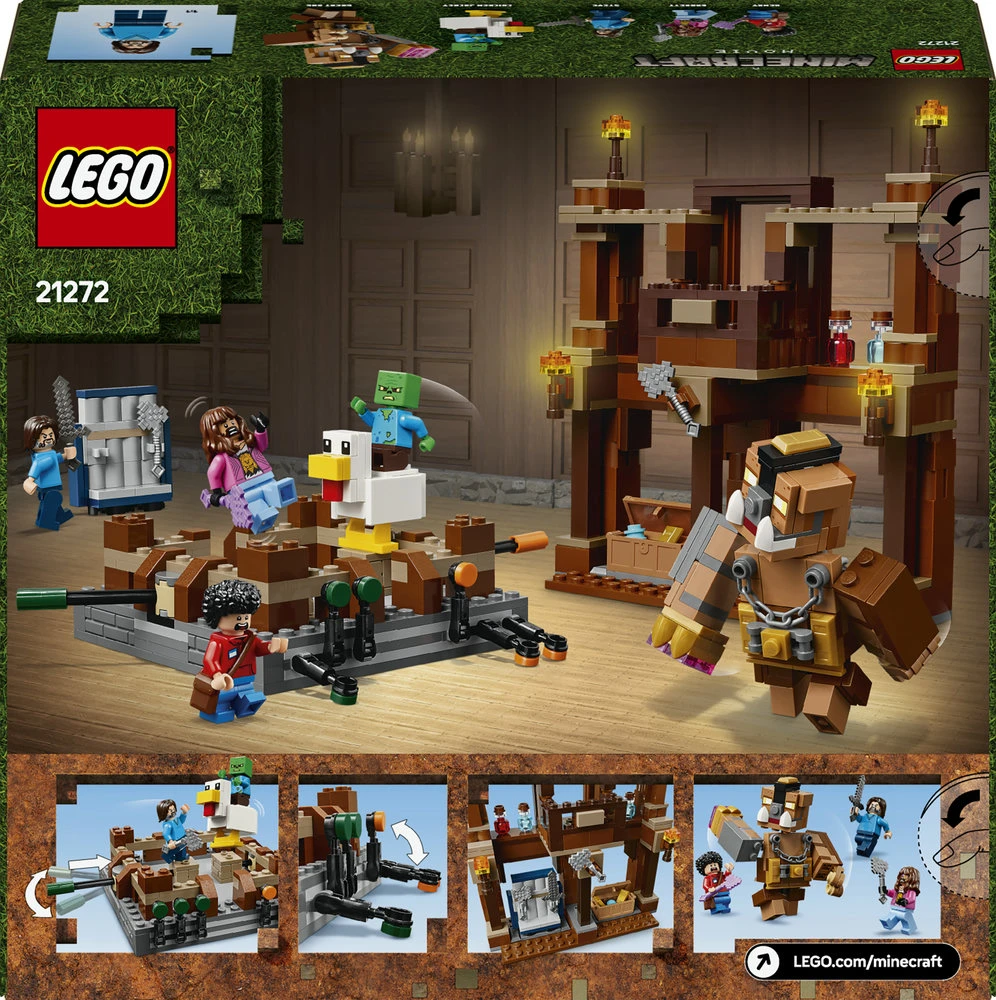 LEGO® Minecraft Miško dvaro kovų ringas (21272)