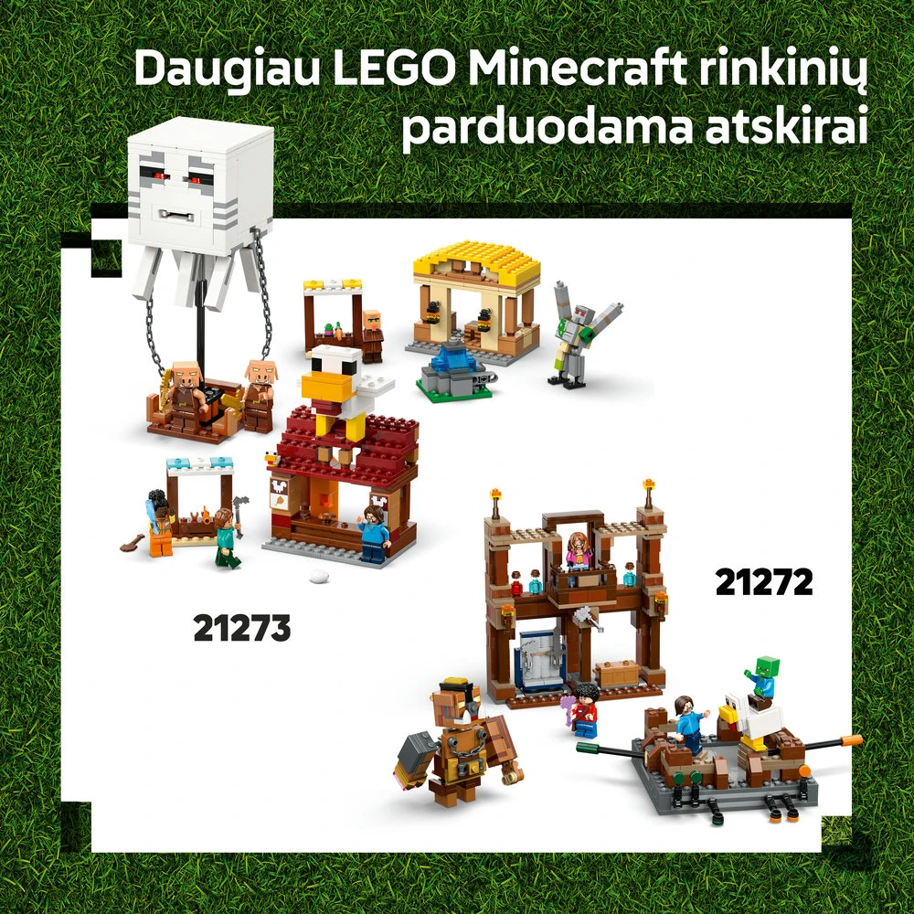 LEGO® Minecraft Miško dvaro kovų ringas (21272)