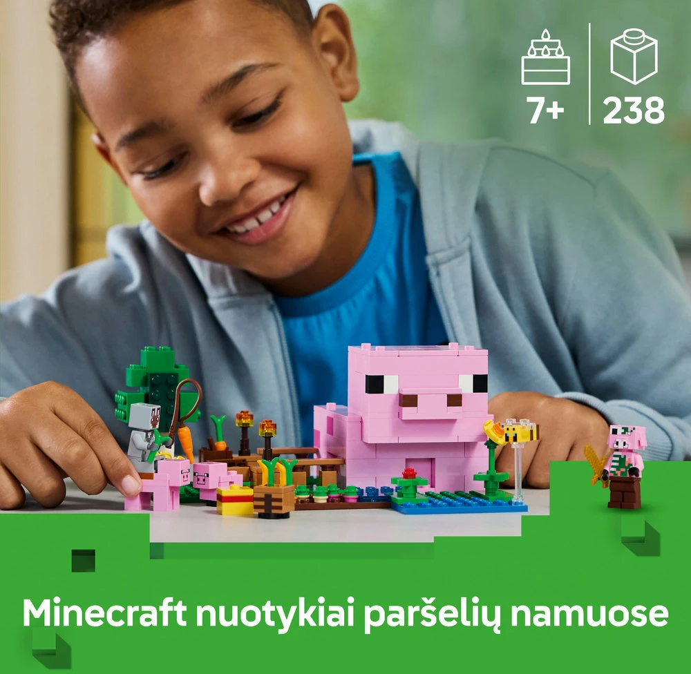LEGO® Minecraft Paršelių namas (21268)